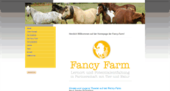 Desktop Screenshot of fancy-farm.de