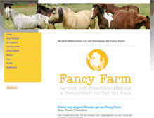 Tablet Screenshot of fancy-farm.de